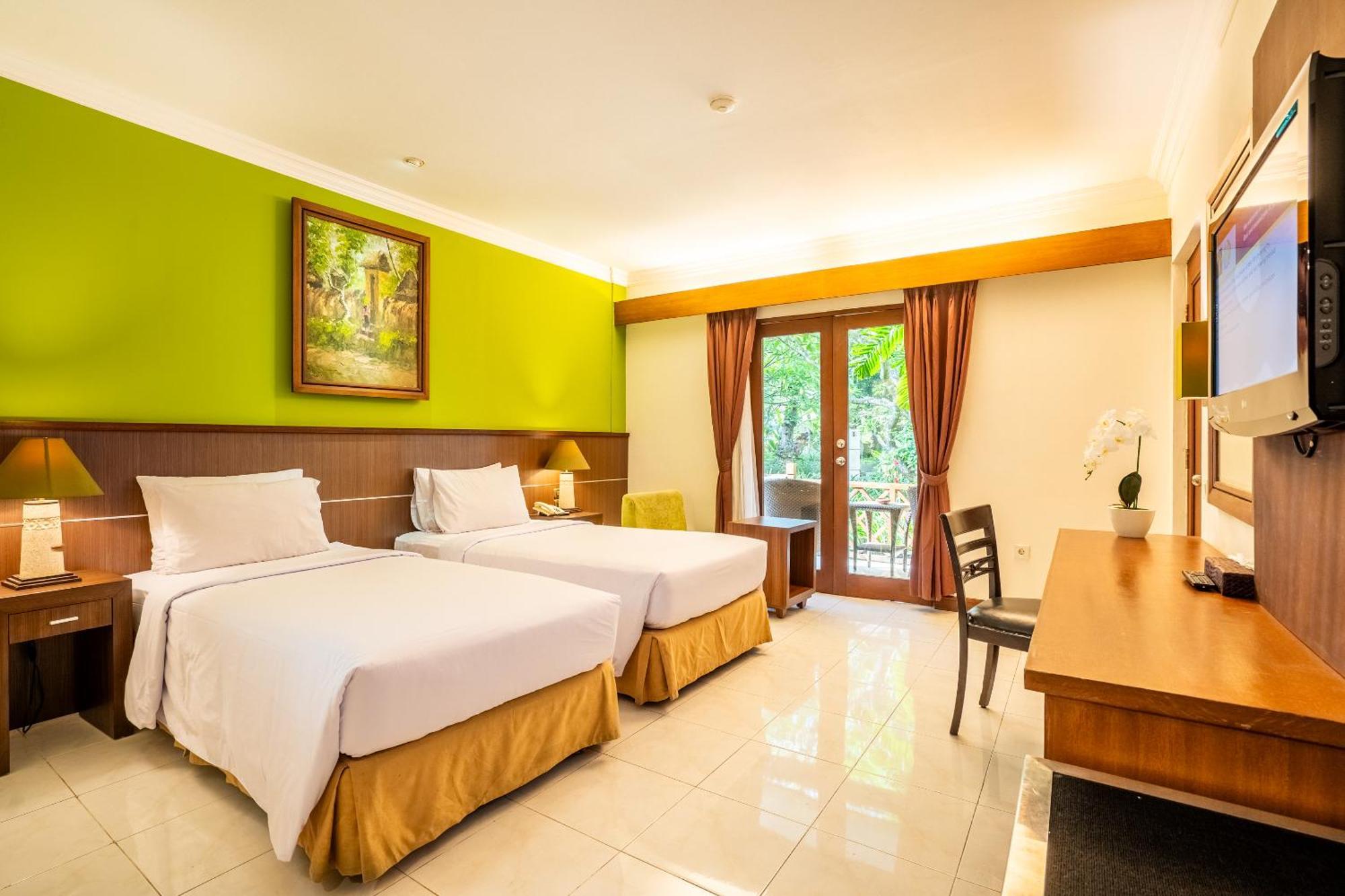 Kamar Deluxe Double atau Twin dengan Balkon